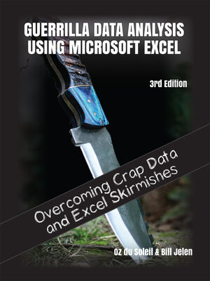cover image of Guerrilla Data Analysis Using Microsoft Excel